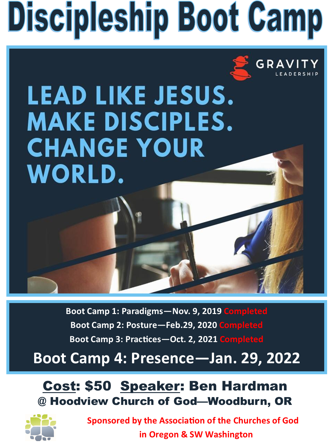 Discipleship Boot Camp Association Of The Churches Of God